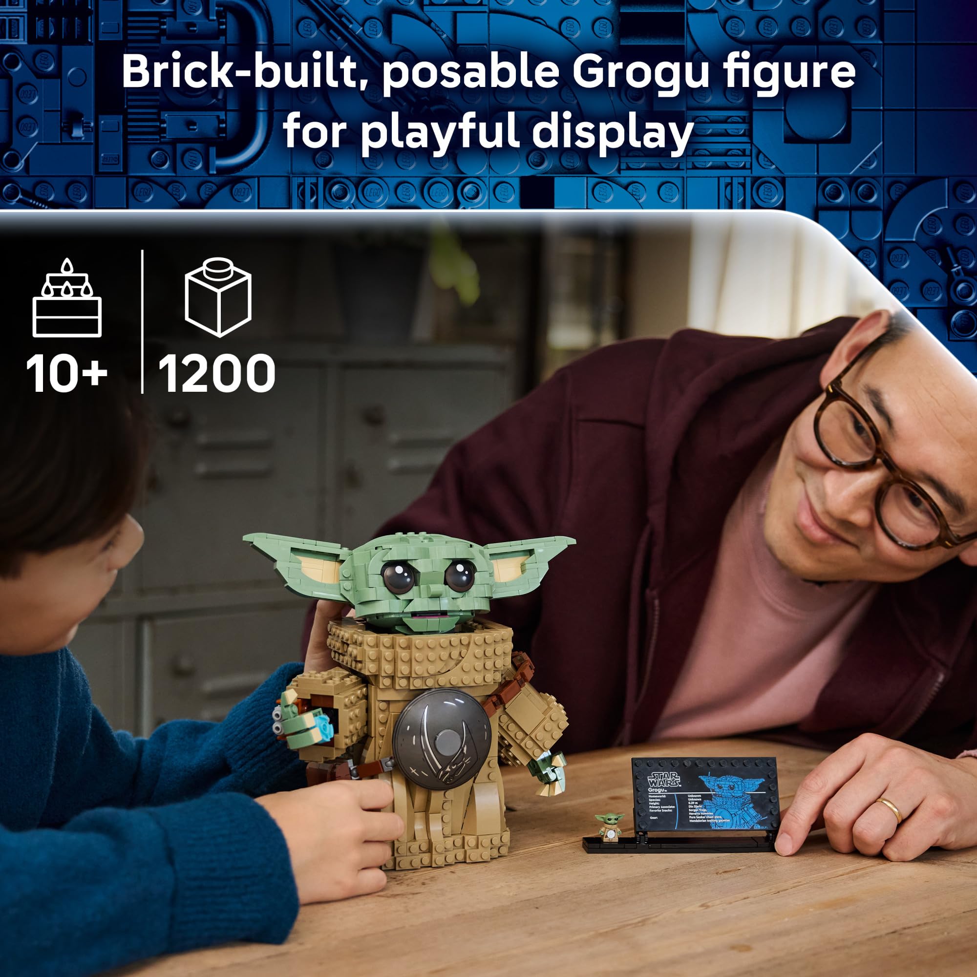 Amazon.com: LEGO Star Wars Grogu (Mandalorian Apprentice) Building